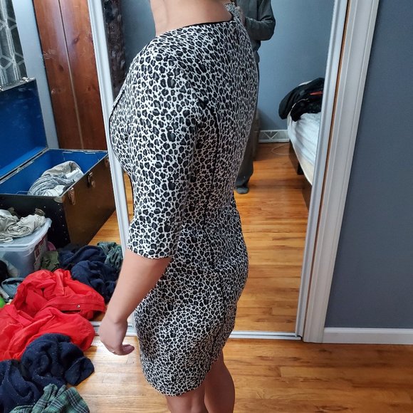 Banana Republic Cheetah Print Dress - Picture 2 of 2